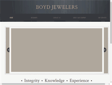 Tablet Screenshot of boydjewelers.com